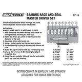 OEMTOOLS 37119 Bearing Race and Seal Master Driver Set Additional Image 5