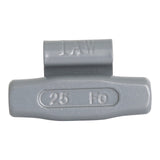 OEMTOOLS 23273 25 gm. IW Style Steel Wheel Weight - 1 Box of 25 Main Image