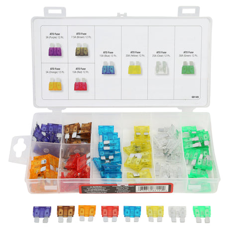 Hardware Machinery® 68149 96 Piece ATO Fuse Assortment Main Image