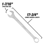 OEMTOOLS 22107 1-7/16in. Jumbo Combination Wrench Additional Image 2