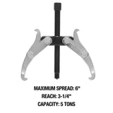 OEMTOOLS 25914 2 Jaw 5 Ton Puller Additional Image 1