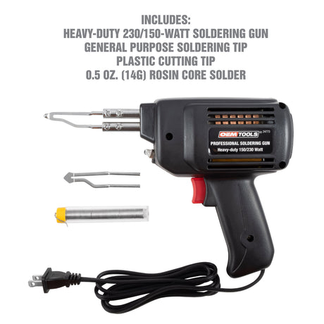 OEMTOOLS 24773 Professional Soldering Gun Kit Additional Image 3