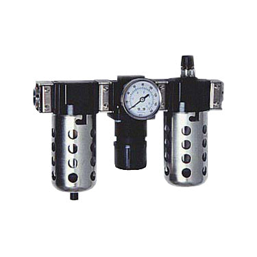Arrow Pneumatics C33353 3/8in. Filter Regulator Lubricator w/ Gauge Modular Combo Main Image