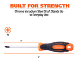 GreatNeck 21830 #2 x 4in. Phillips Screwdriver Additional Image 4
