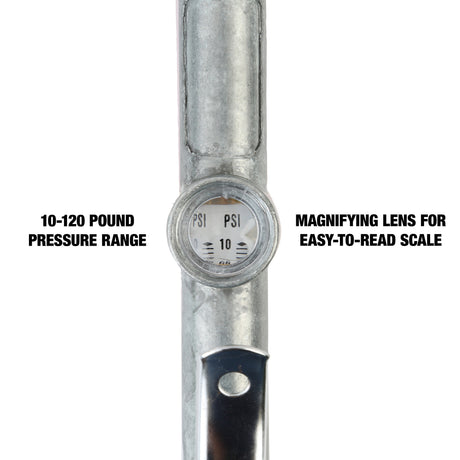 OEMTOOLS 25864 Dual Head Chuck Tire Inflator Gauge Additional Image 1