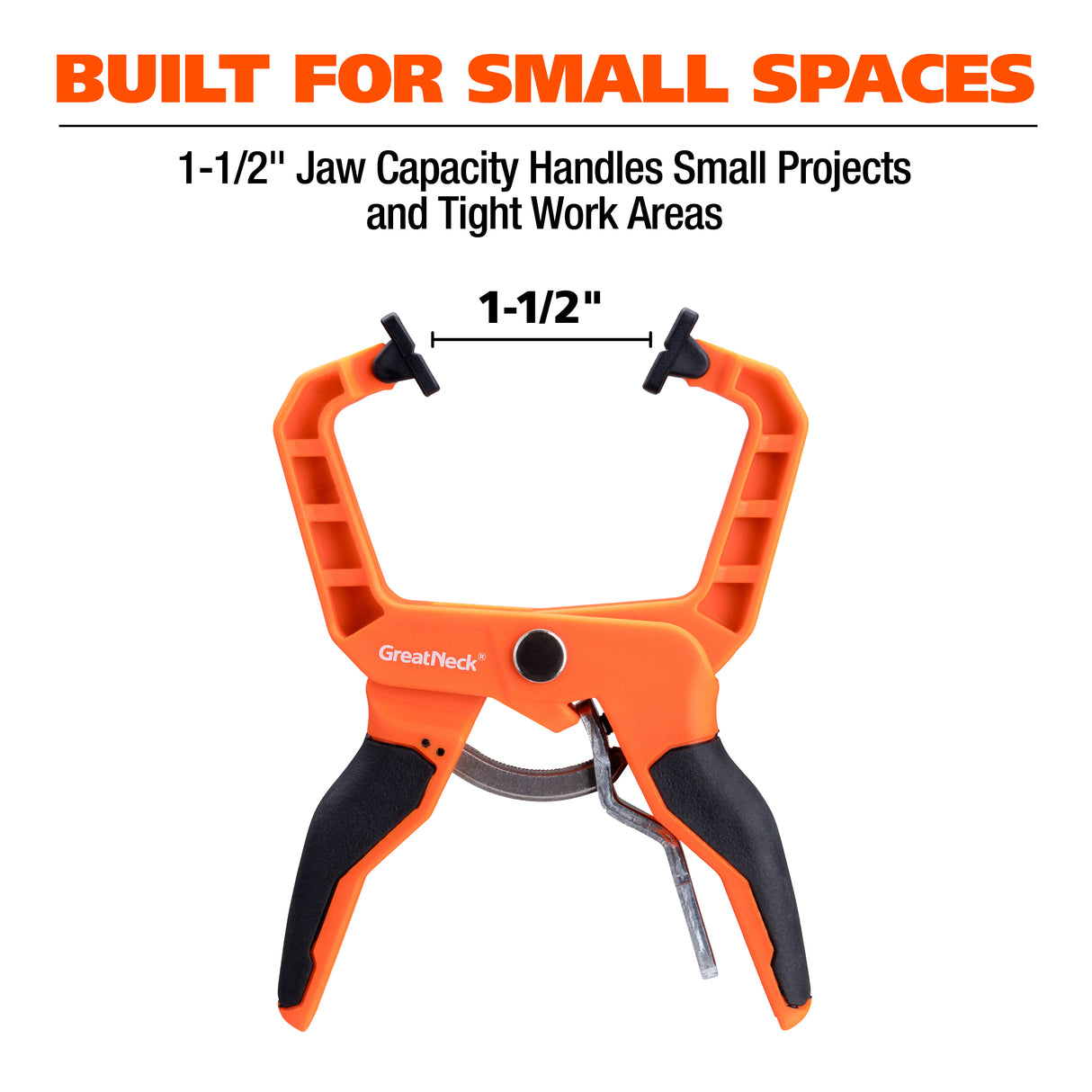 Great Neck 74304 Ratcheting C-Clamp (1.5 Inch) Additional Image 2
