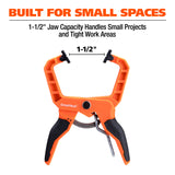 Great Neck 74304 Ratcheting C-Clamp (1.5 Inch) Additional Image 2