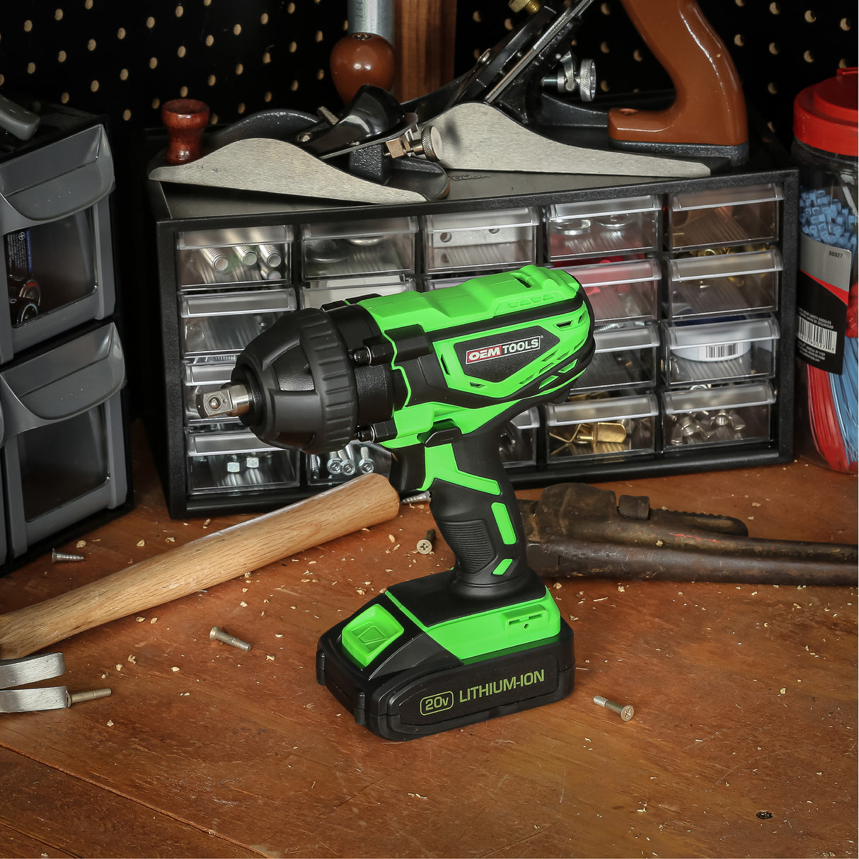 OEMTOOLS 24481 Heavy Duty 1/2in. Drive Li-ion Impact Wrench Additional Image 9