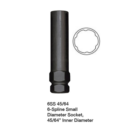 OEMTOOLS 24447G 6SS 45/64in. 6-Spline Main Image