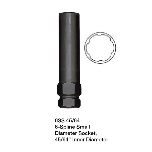 OEMTOOLS 24447G 6SS 45/64in. 6-Spline Main Image