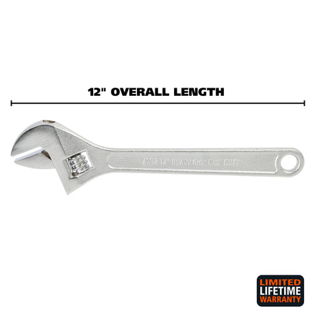 GreatNeck AW12C Adjustable Wrench (12 Inch) Additional Image 1