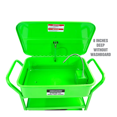 OEMTOOLS 24805 20 Gallon Mobile Parts Washer Additional Image 4