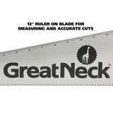 GreatNeck 74001 15 Inch Aggressive Tooth Handsaw w/ Composite Handle Additional Image 6