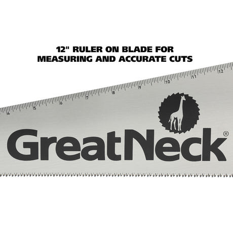 GreatNeck 74001 15 Inch Aggressive Tooth Handsaw w/ Composite Handle Additional Image 6