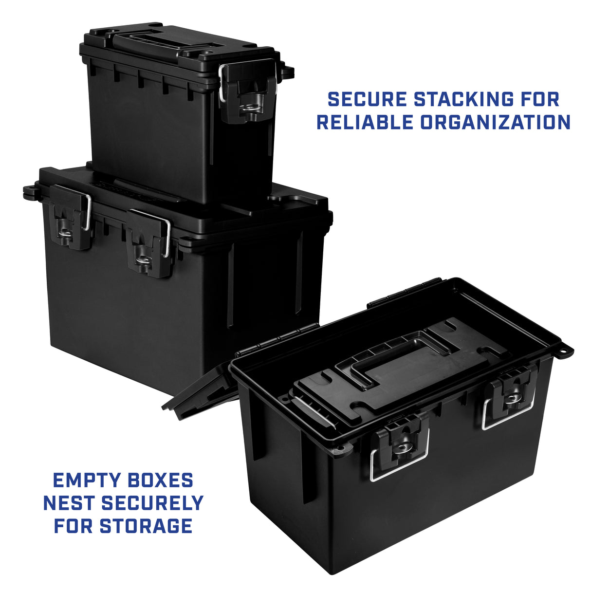 Sheffield 12706 XL 2PK Nested Field Box Set-Black Additional Image 5