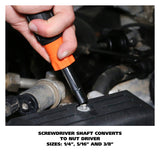 GreatNeck SD11RC 11-in-1 Multi-Bit Cushion Grip Screwdriver and Nut Driver Additional Image 7