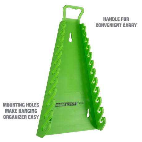 OEMTools 23106 Reverse Wrench Organizer with Handle - Green Additional Image 5