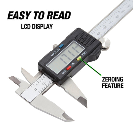 OEMTOOLS 25363 6in. Electronic Digital Caliper Additional Image 2