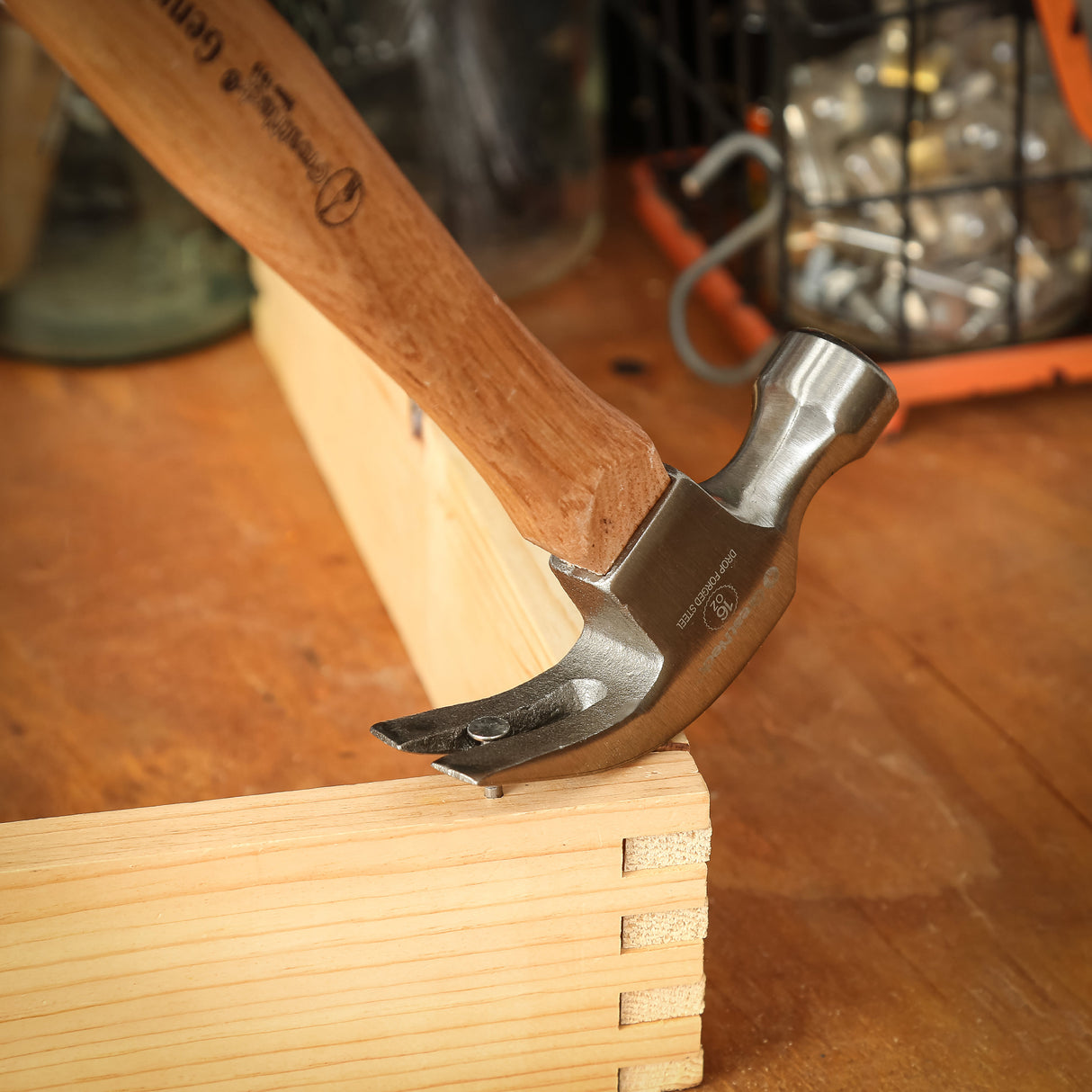 GreatNeck W16C Curved Claw Hammer (16 Oz.) with Hickory Handle Additional Image 8