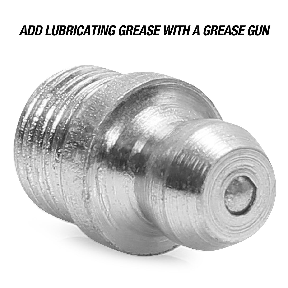 OEMTOOLS 25796 5/16 Inch Straight Drive Grease Fittings, 10-Pack Additional Image 3