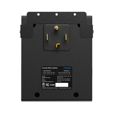 TopDon EVSNEMA30 NEMA Splitter 30A for EV Charger - NEMA14-30 Plug Additional Image 2