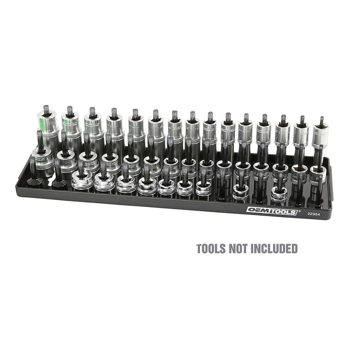 OEMTOOLS 22353 3 Post Socket Tray - 1/4in. Drive (Metric) Additional Image 5