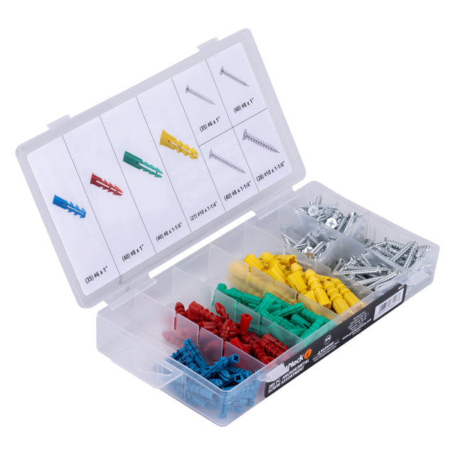 GreatNeck 68227 285-Piece Anchor/Metal Screw Assortment Main Image