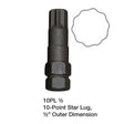OEMTOOLS 24447M 10PL 1/2in. 10 Pt. Star Main Image