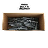 OEMTOOLS 23262 2.75 oz. MC Style Steel Wheel Weight - 1 Box of 25 Additional Image 4