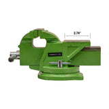 OEMTOOLS 24217 4 Inch Heavy Duty Bench Vise with Swivel Base Additional Image 2