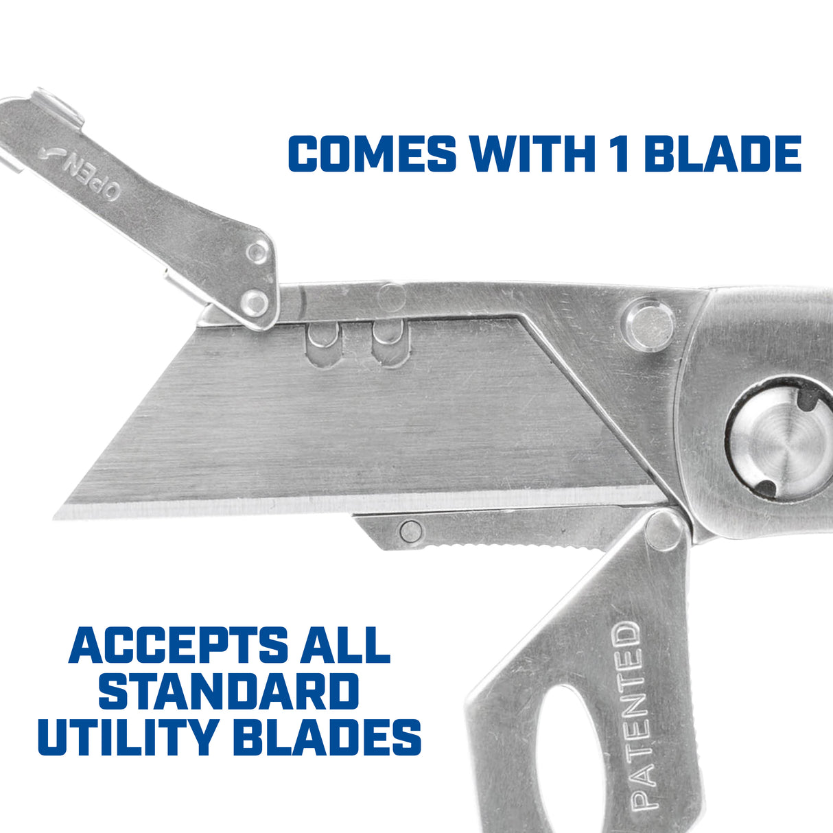 Sheffield 12122 Premium Folding Lock Back® Utility Knife Additional Image 2