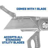 Sheffield 12122 Premium Folding Lock Back® Utility Knife Additional Image 2