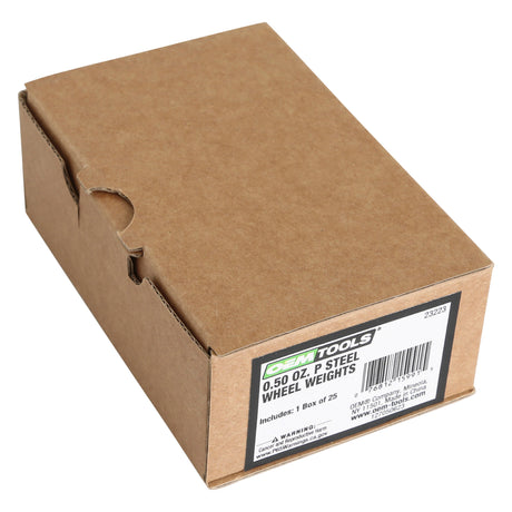OEMTOOLS 23223 0.50 Oz. P Style Steel Wheel Weight - 1 Box of 25 Additional Image 7
