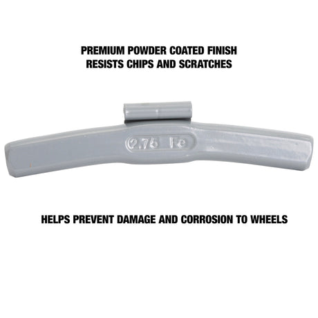 OEMTOOLS 23286 2.75 Oz. T Style Steel Wheel Weight - 1 Box of 25 Additional Image 3
