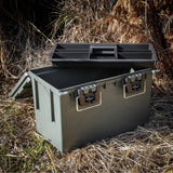 Sheffield 12712 XL Field Box with Lift Out Storage Tray-Olive Drab Green Additional Image 10