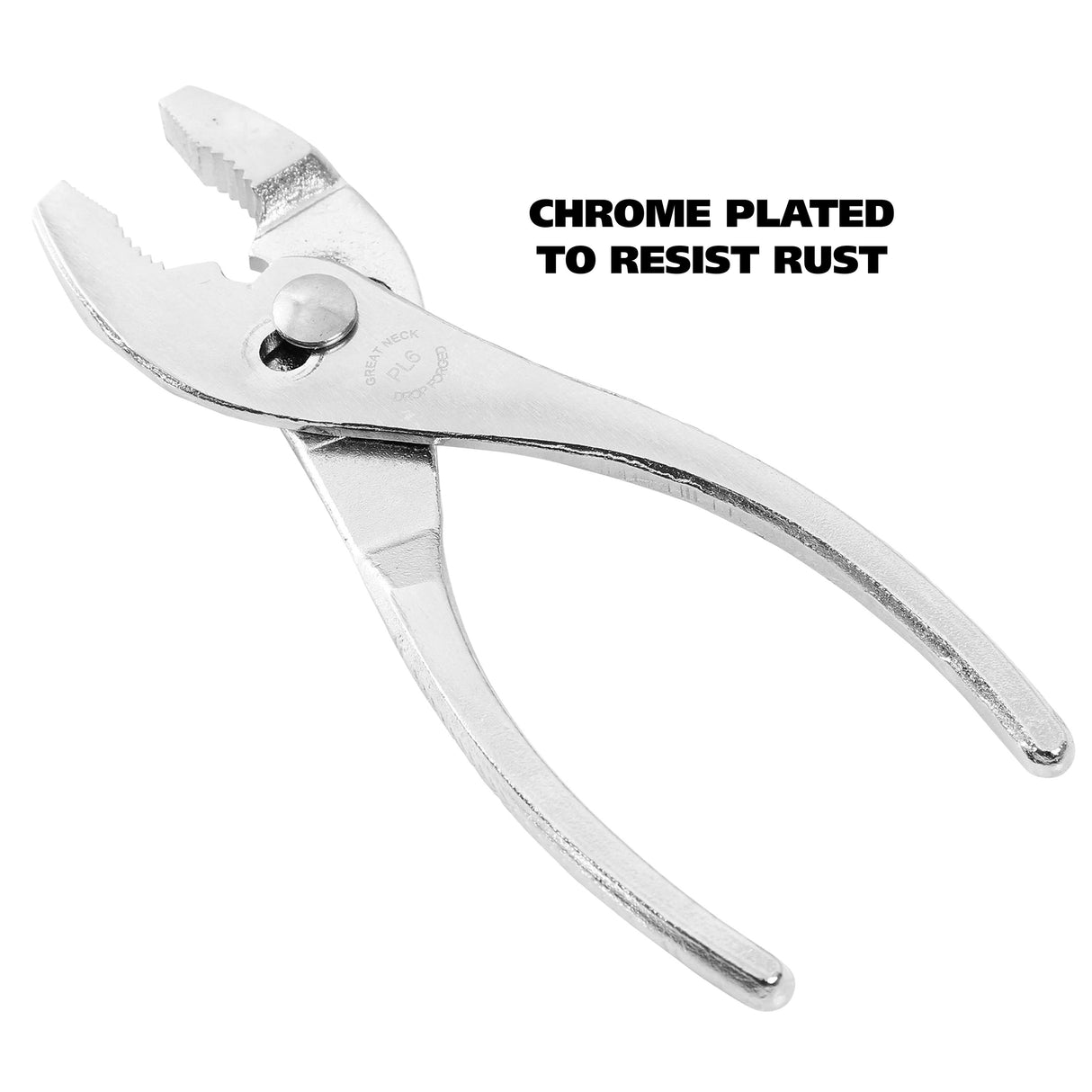 GreatNeck PL6C 6 Inch Slip Joint Pliers Additional Image 4