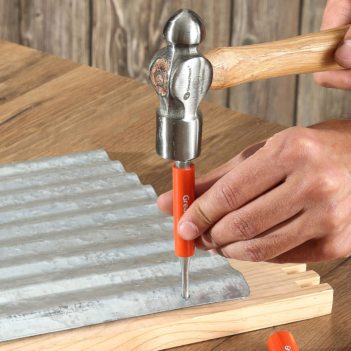 GreatNeck 907EV Cold Chisel and Punch Set (7 Piece) Additional Image 7