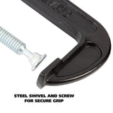 GreatNeck CC5 C-Clamp (5 Inch) Additional Image 4