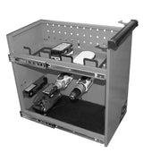 Homak 44in. RS Pro Flip Top 8-Drawer Power Service Cart -Gray Additional Image 3