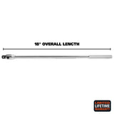 GreatNeck BB18 1/2 Drive 18 Inch Breaker Bar Additional Image 1