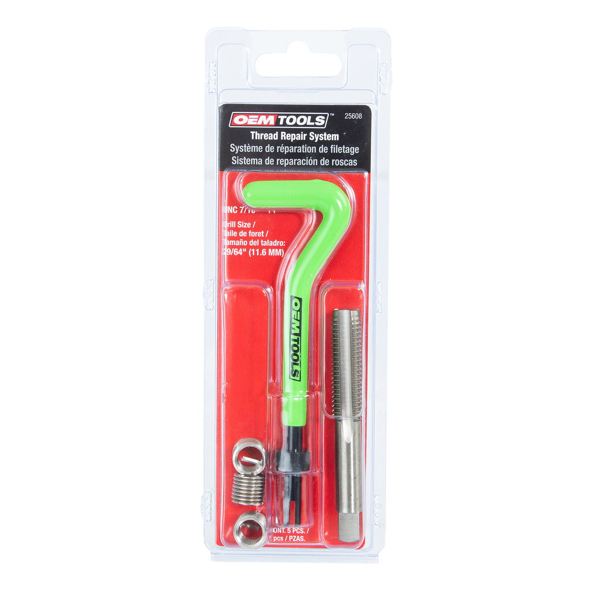 OEMTOOLS 25608 Thread Repair Kit - UNC 7/16in. - 14 Additional Image 4