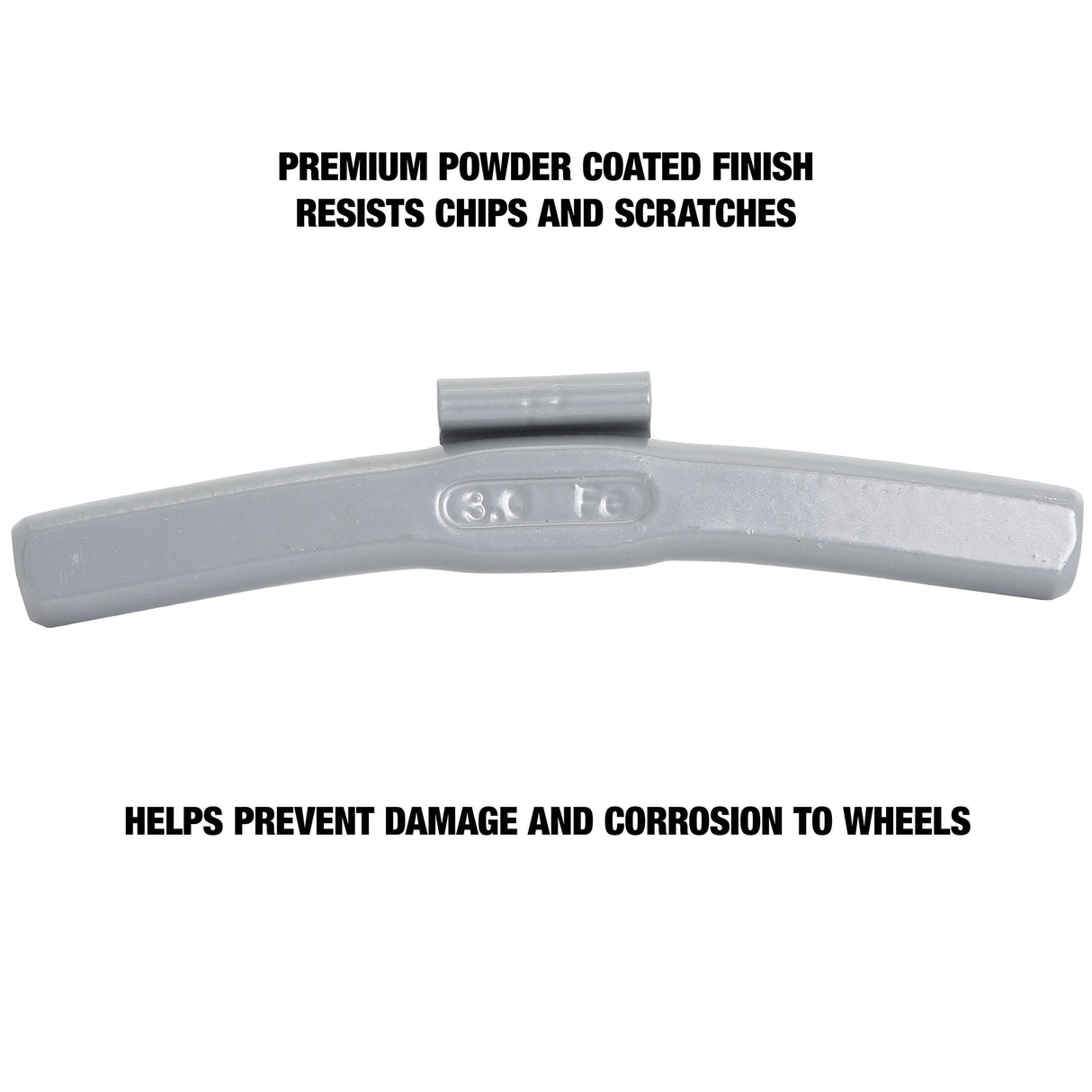 OEMTOOLS 23259 3.0 Oz. P Style Steel Wheel Weight - 1 Box of 25 Additional Image 3