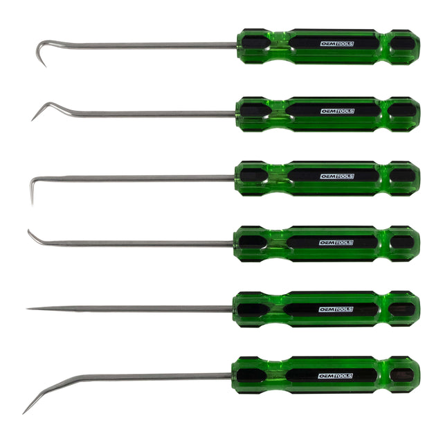 OEMTOOLS 26545 6 Piece Hook and Pick Set w/ Acetate Handle Main Image