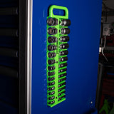 OEMTOOLS 23117 Portable Magnetic Socket Organizer 3/8in. Drive - Green Additional Image 8