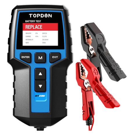 Topdon BT200 Battery, Charging System, and Cranking System Analyzer Main Image