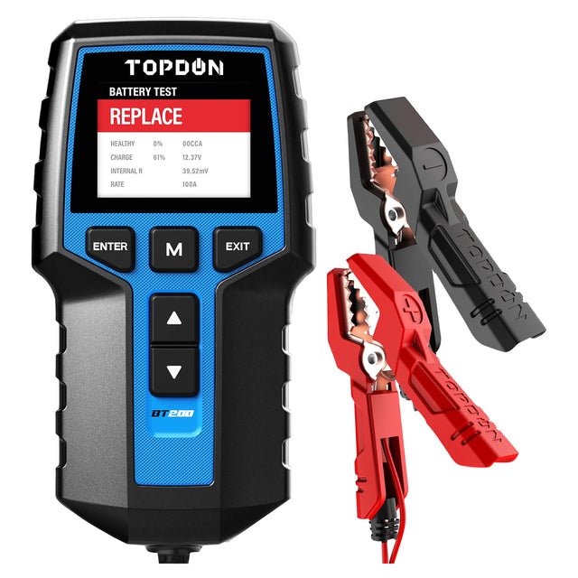 Topdon BT200 Battery, Charging System, and Cranking System Analyzer Main Image