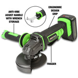 OEMTOOLS 24492 20V MAX* Li-ion Cordless Angle Grinder Additional Image 4