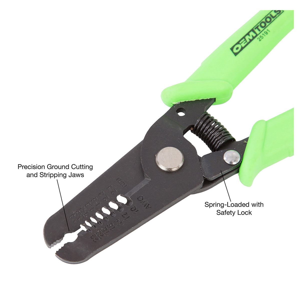 OEMTOOLS 25191 6in. Wire Stripper Additional Image 2