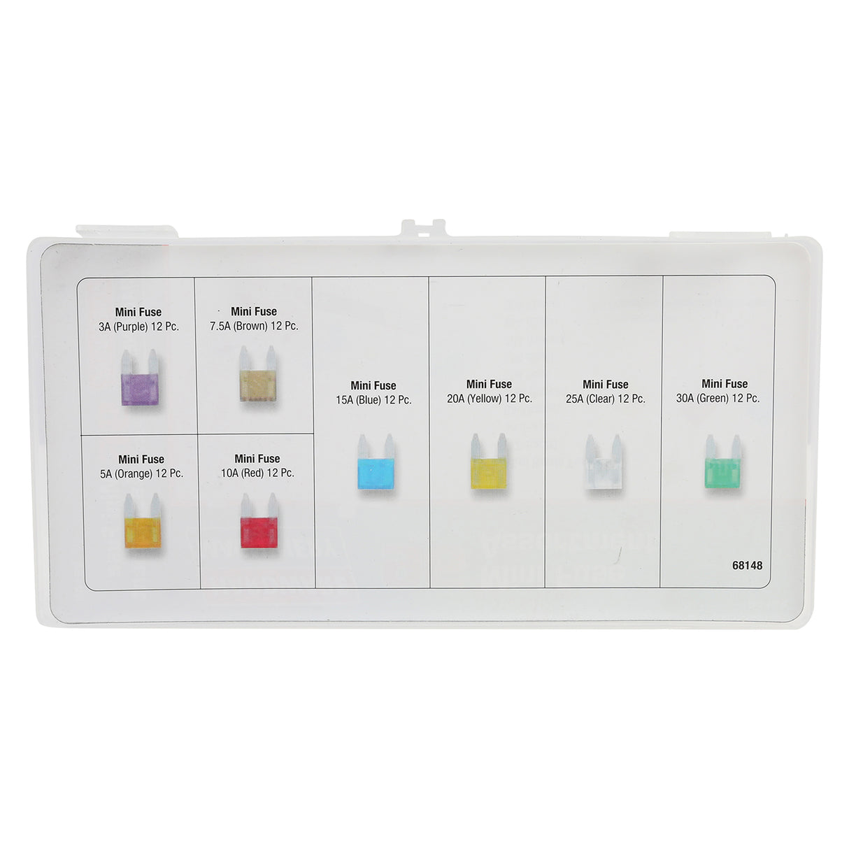 Hardware Machinery 68148 96-Piece Mini Fuse Assortment Additional Image 5