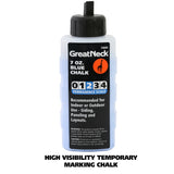 GreatNeck 74605 Blue Chalk - 7 Oz Additional Image 1